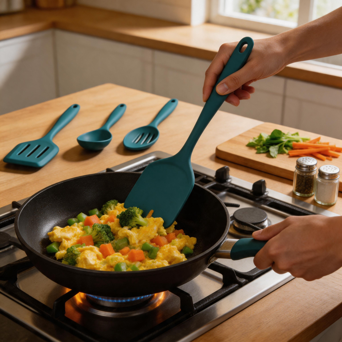 Silicone Cooking Utensils Set